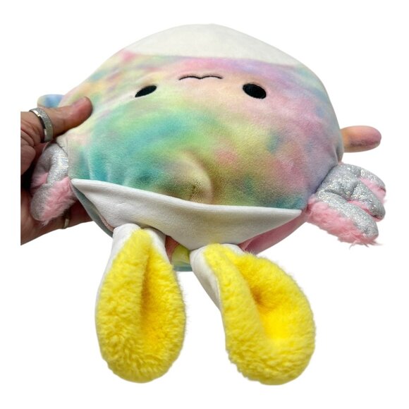 Squishmallows Jazwares TInley Stuffed Animal Plush Tie Dye Axolotl Bunny Ears - Picture 5 of 10